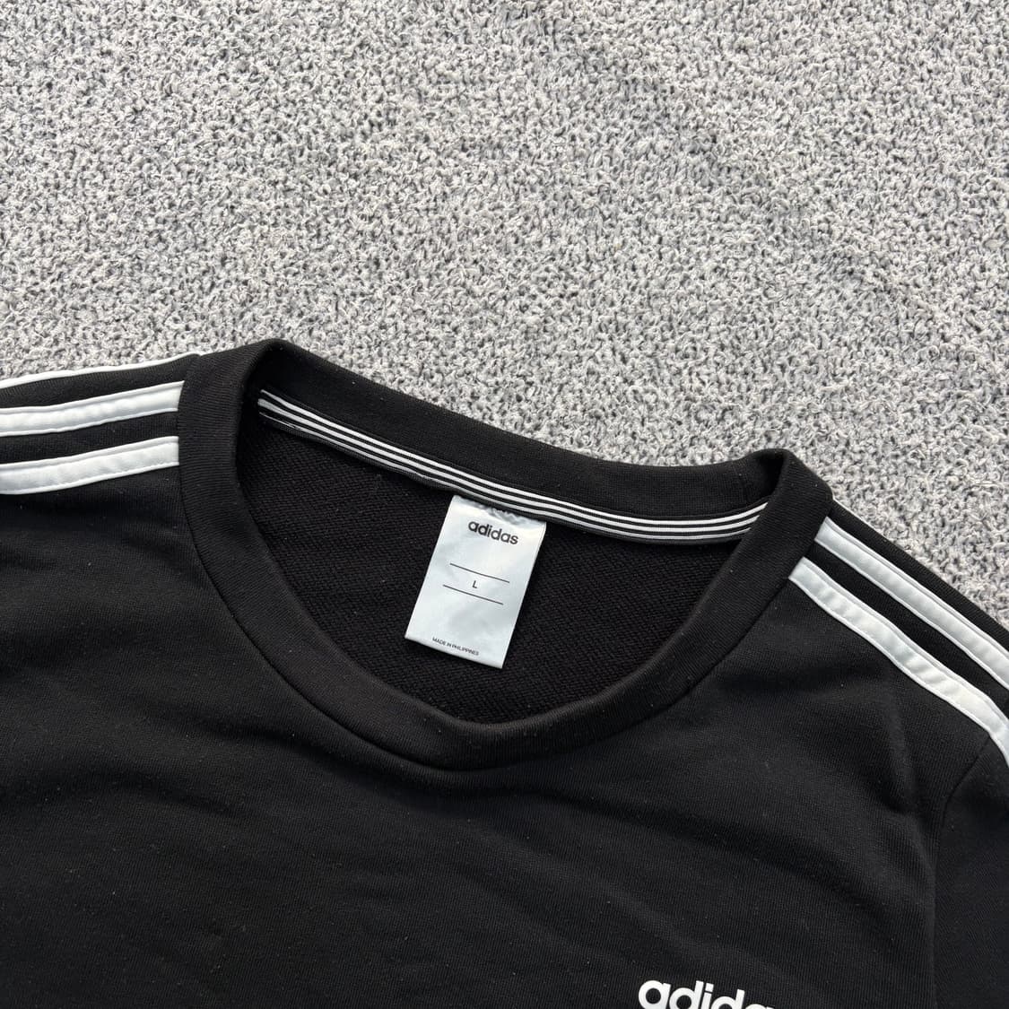L 아디다스 트랙 맨투맨 스웻셔츠 0309J 상품이미지2