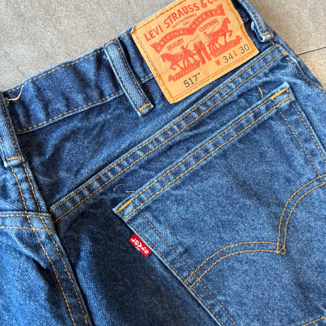 리바이스 517 데님 팬츠 상품이미지10