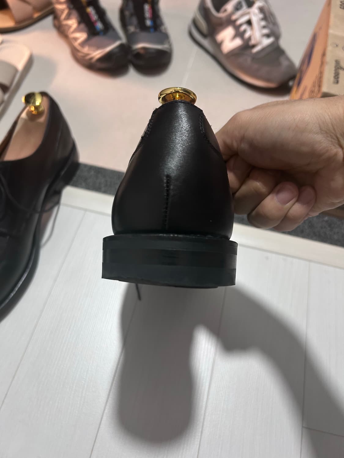 버윅 4477 유팁 더비 블랙 (uk8, 270) 상품이미지3