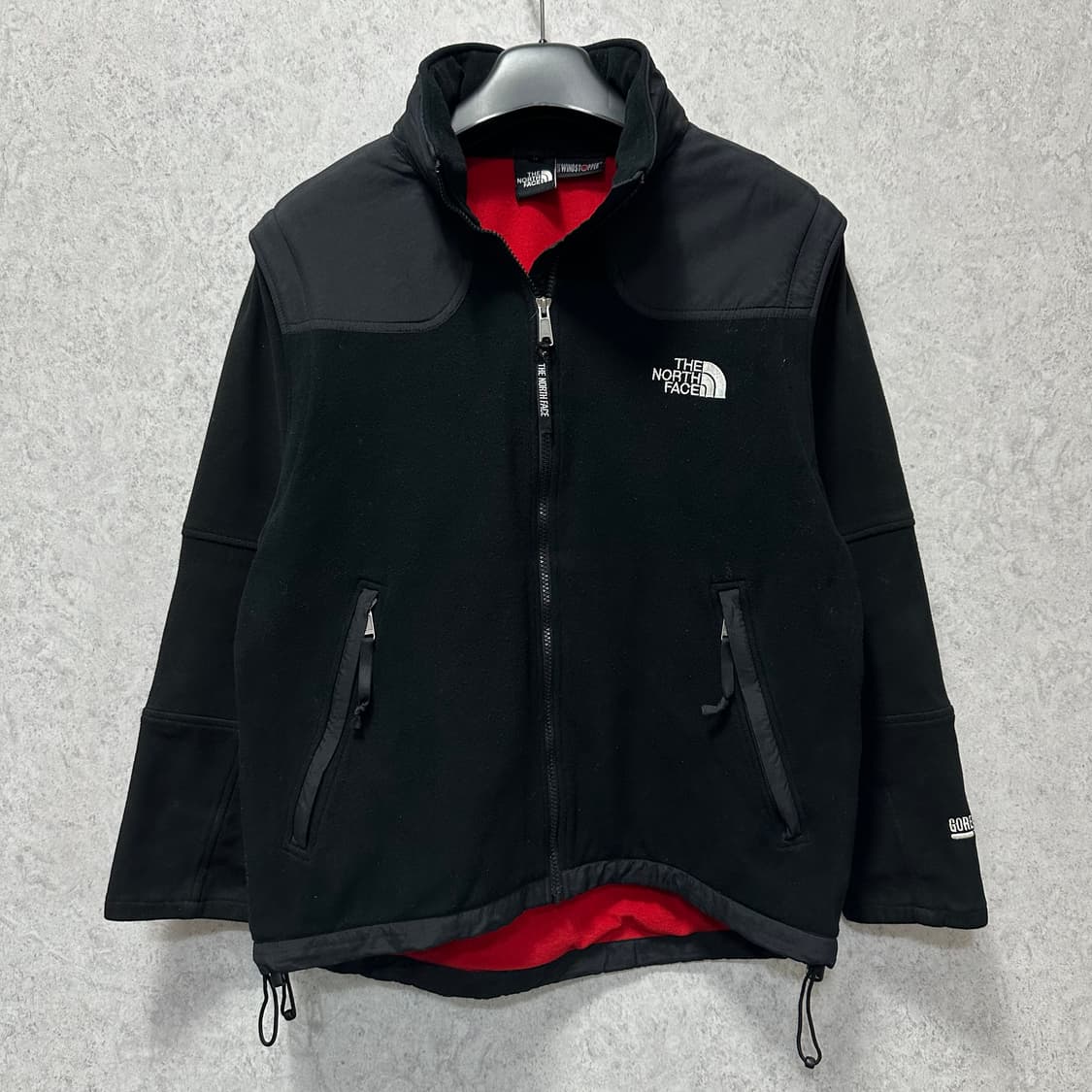 95 노스페이스 남자 윈드스토퍼 컨버터블 후리스 집업 상품이미지1