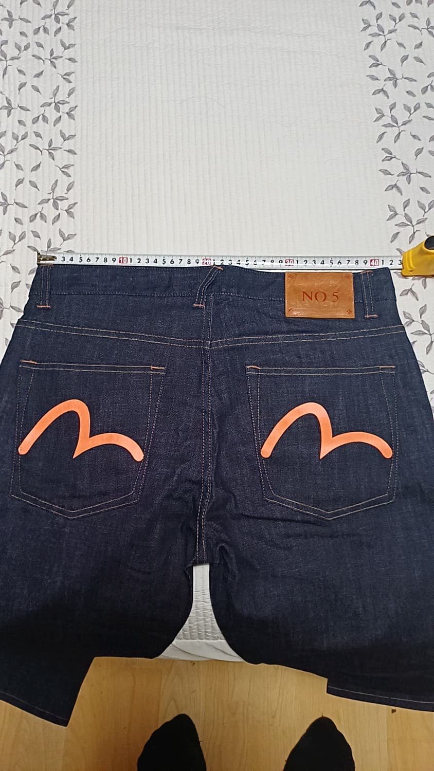 에비수 약간스판청바지 32인치 기장109 상품이미지5