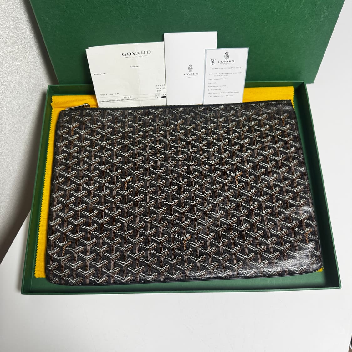 고야드 세나 GM 클러치 상품이미지1