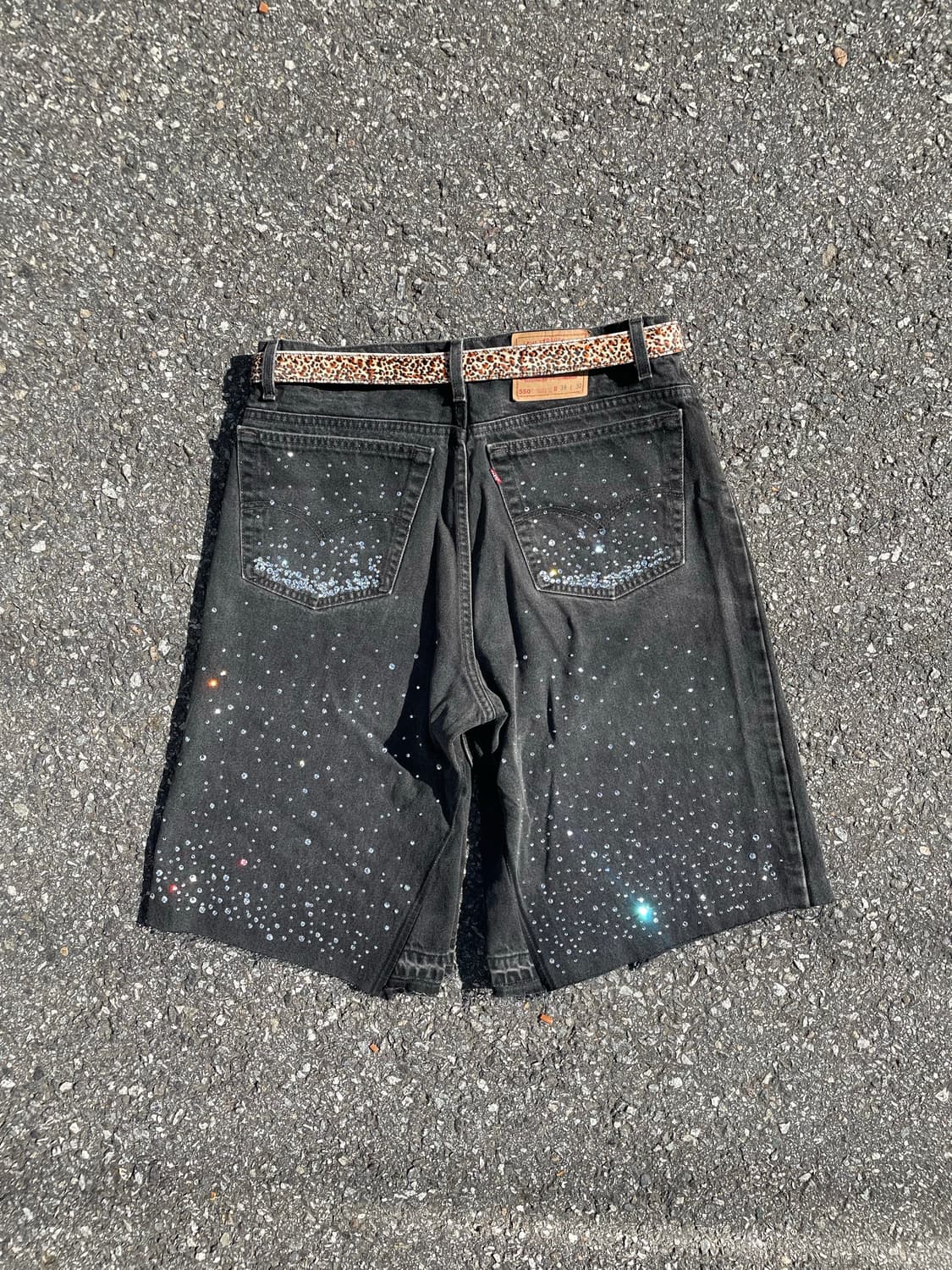 Vintage Levi’s 550 rhinestone 버뮤다 쇼츠 상품이미지2