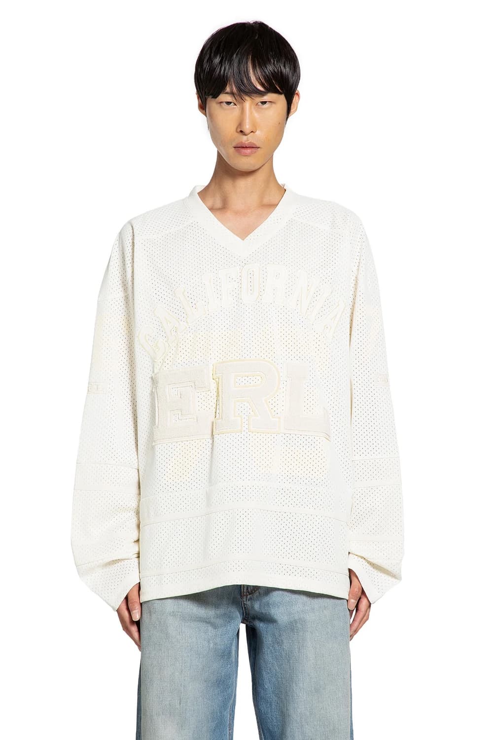 ERL 캘리포니아 하키 져지 티셔츠 S 상품이미지7