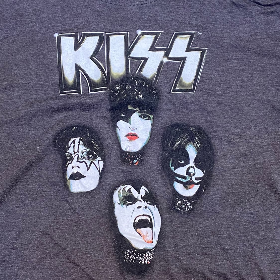 미국 빈티지 KISS 키스 공식굿즈 반팔티 락티셔츠 상품이미지3
