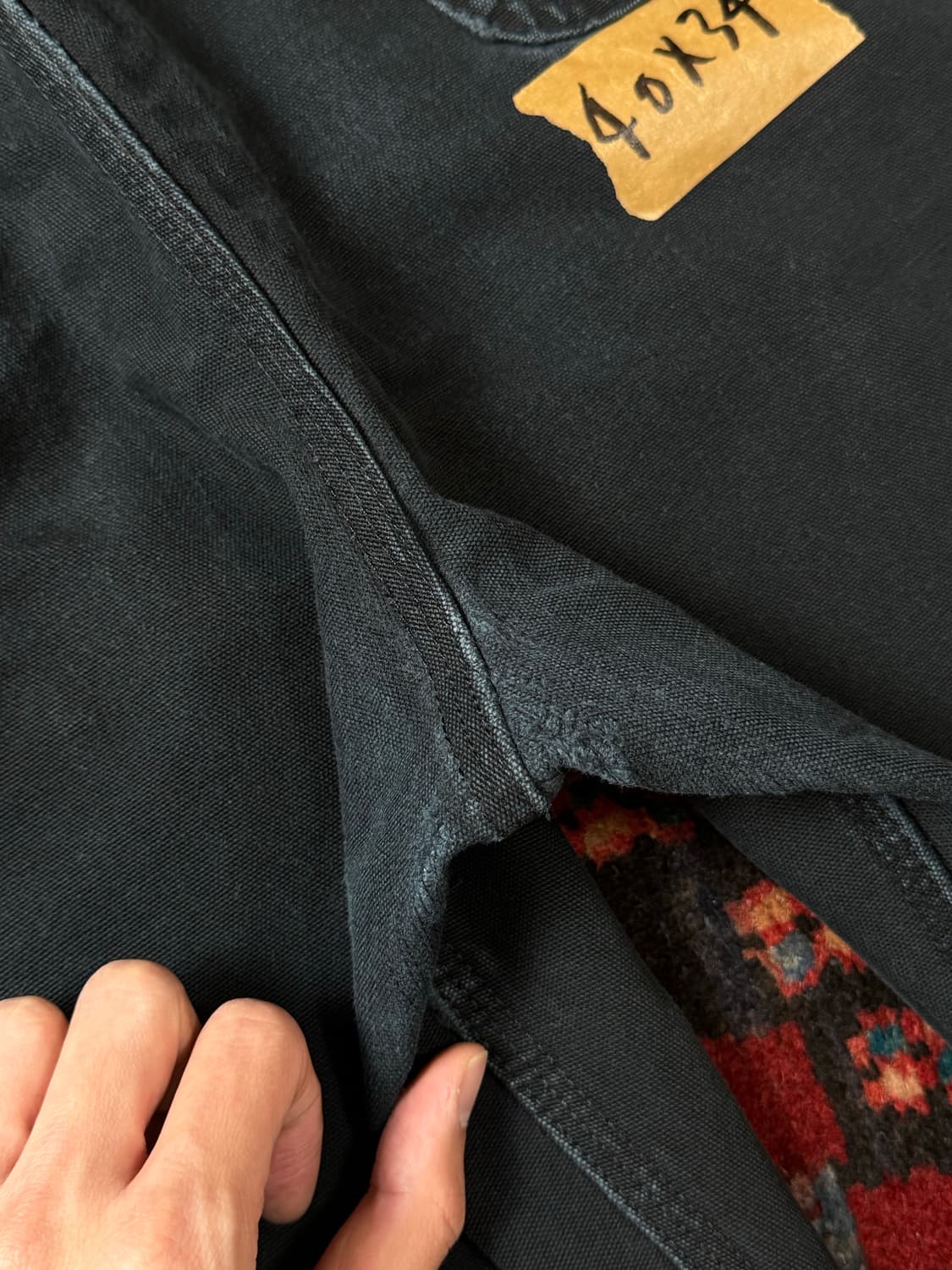 OG 칼하트 더블니 블랙 칼하트 썩블니 카펜터 상품이미지9