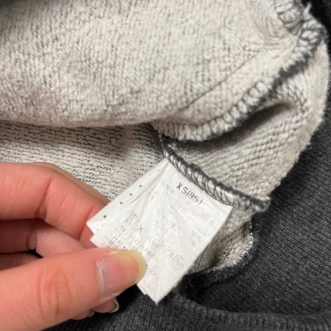 Jeep grey hoodie zip-up 상품이미지7