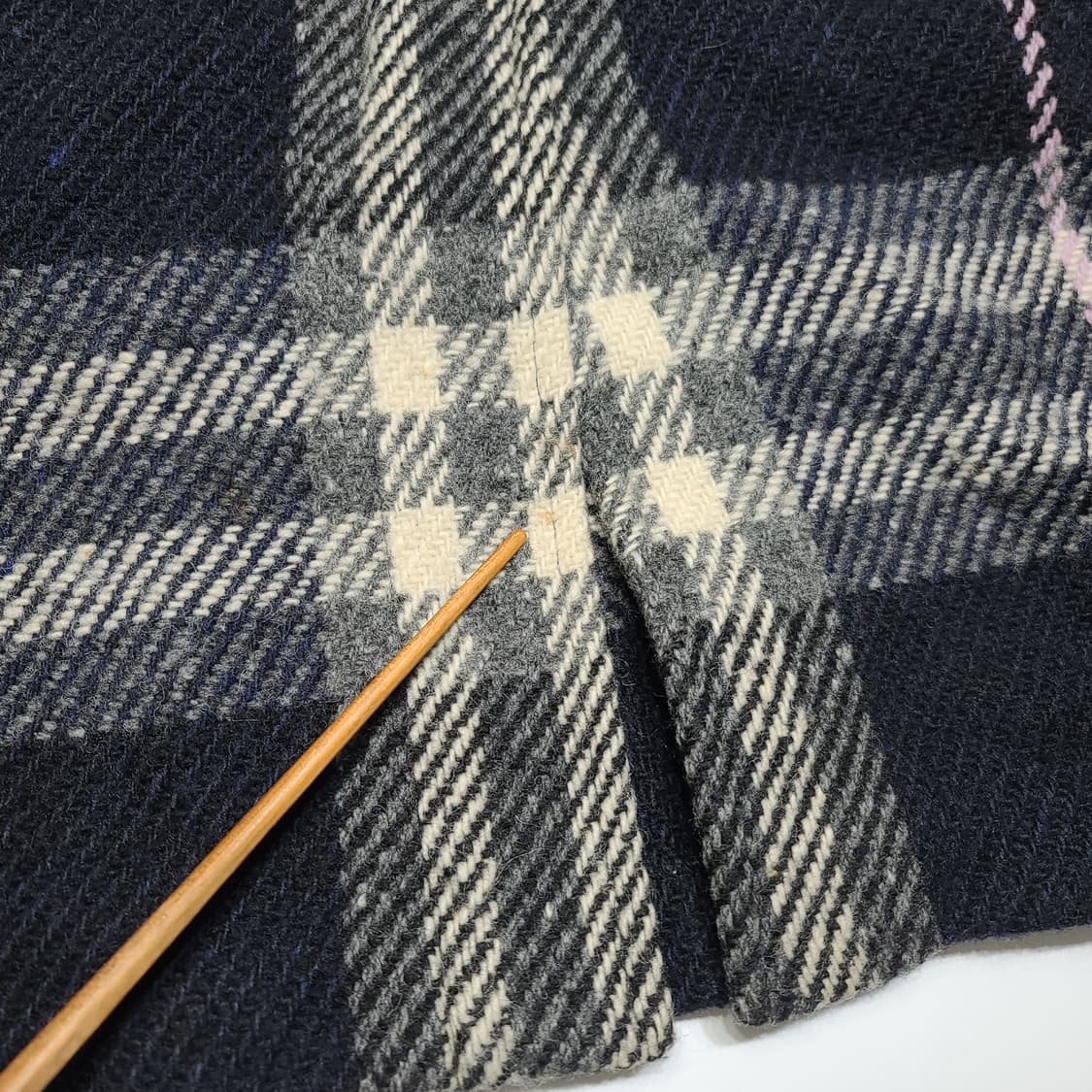 버버리 체크 후드 더플코트[S] 상품이미지6