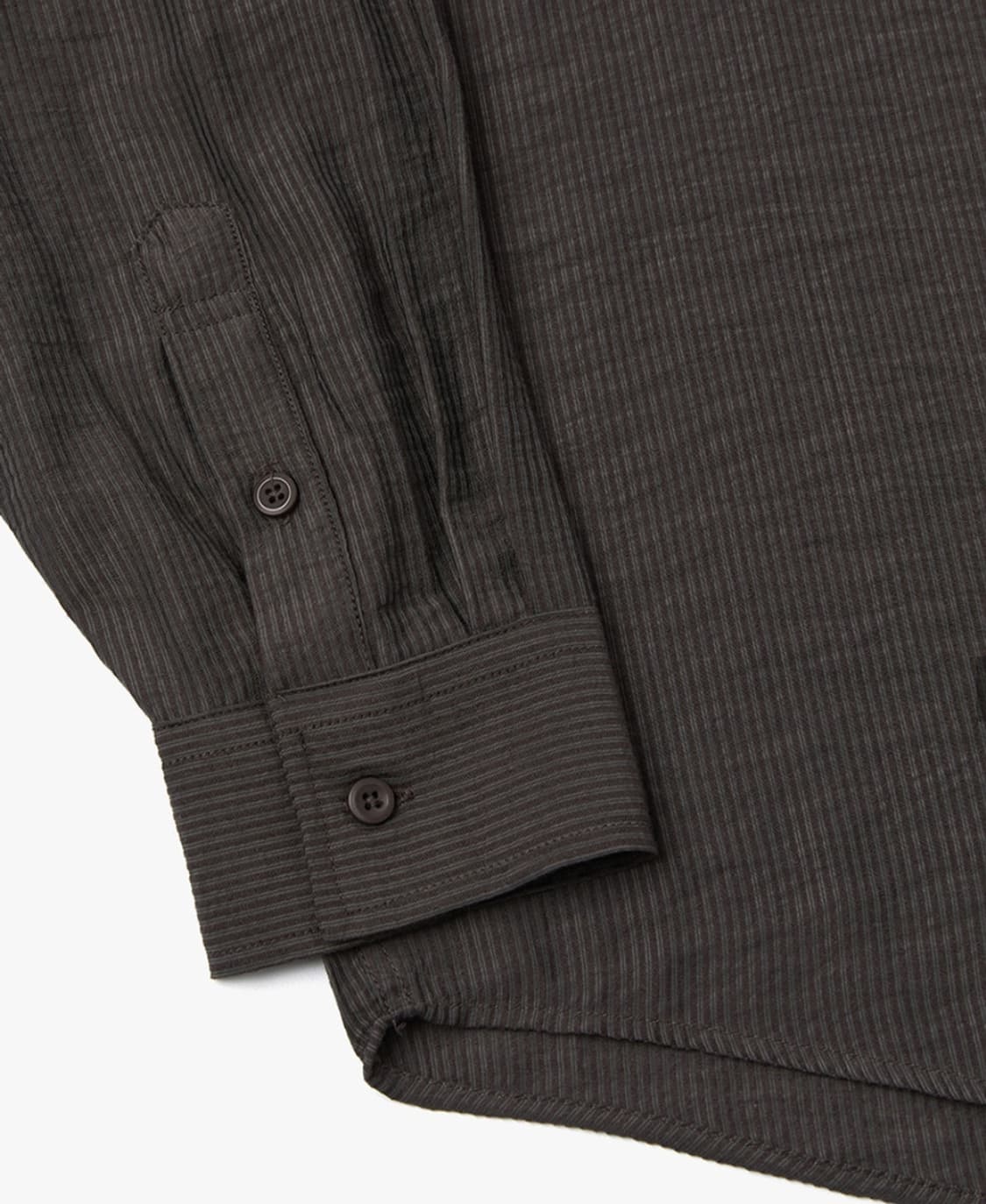 파브레가 스트라이프 셔츠(다크 브라운) 상품이미지5