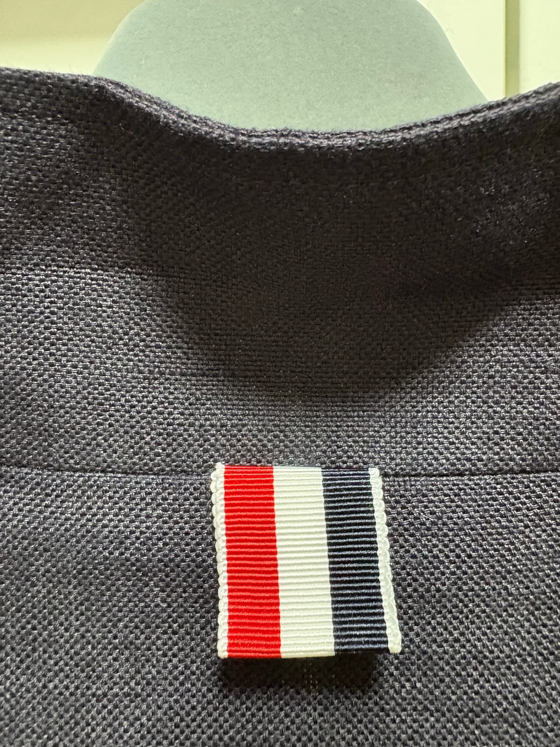 (새상품급, 정품) 톰브라운 사선 린넨 봄버 자켓 상품이미지4