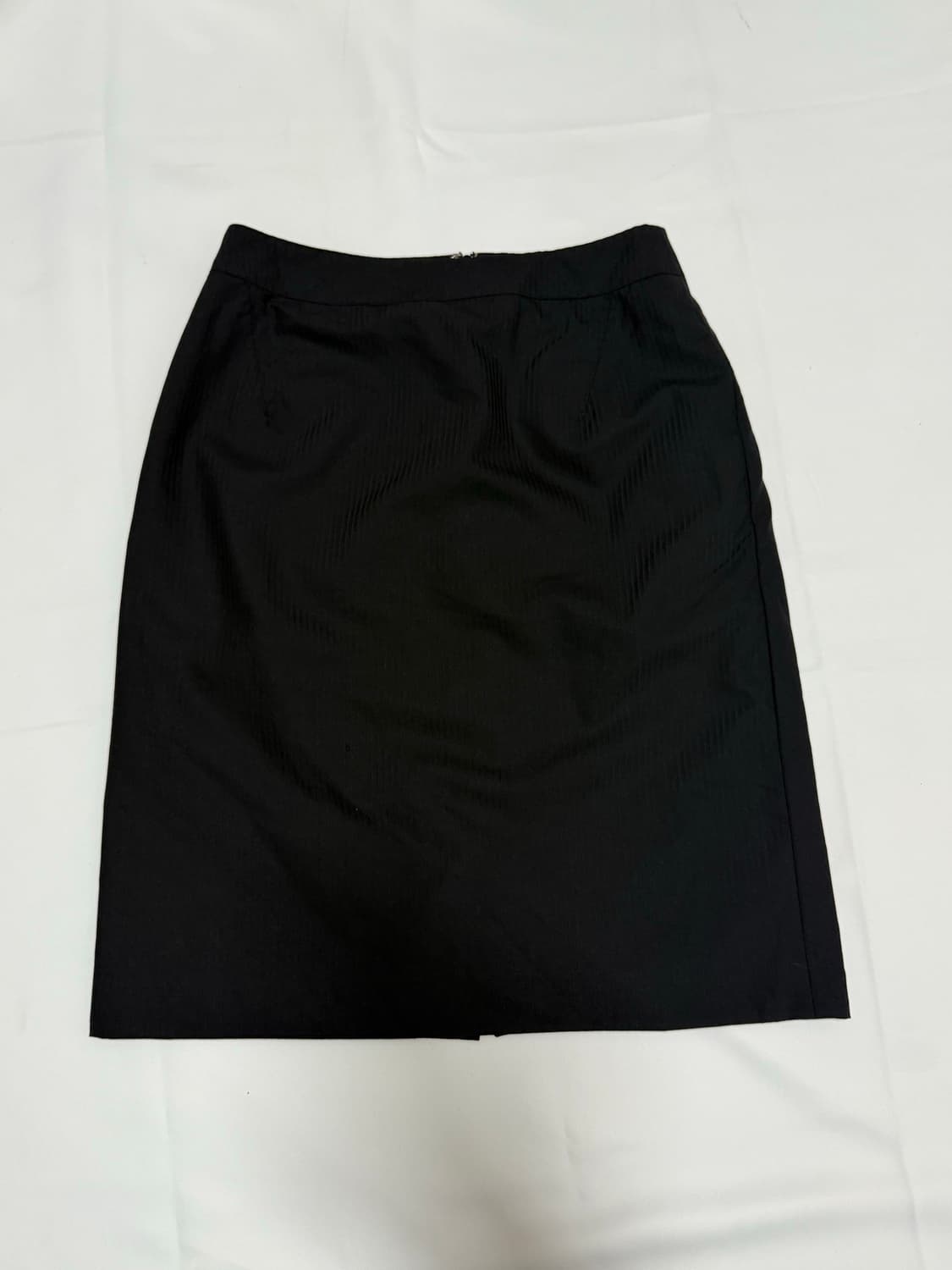 핀 스트라이프 미디 스커트 상품이미지1