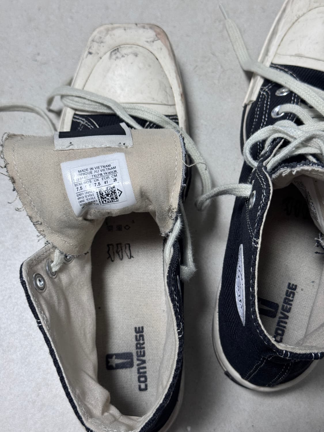 릭오웬스 컨버스 터보다크 [260] 상품이미지4