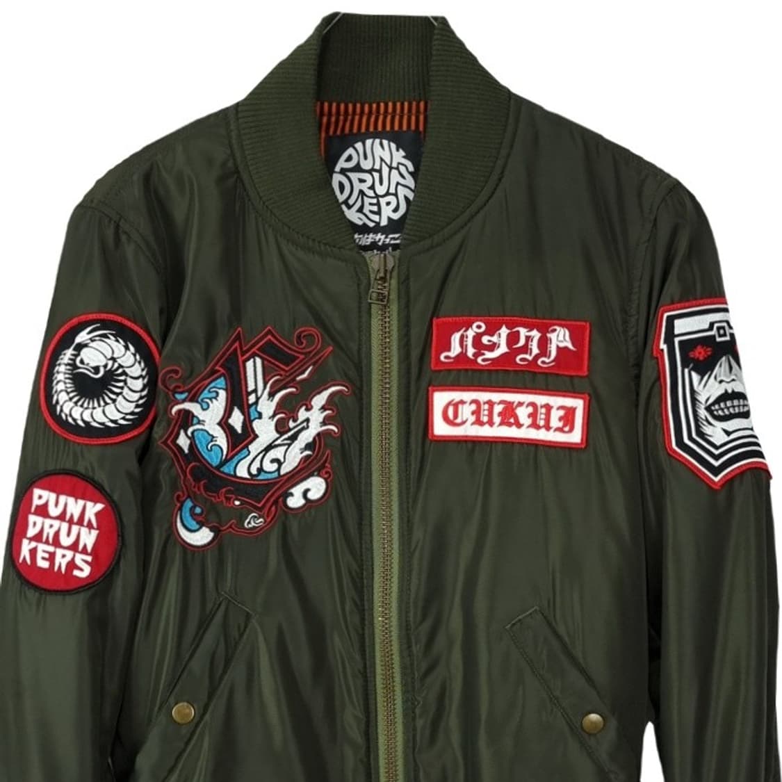 [펑크드렁커스] 멀티 패치 MA-1 봄버 자켓 M19158 상품이미지4