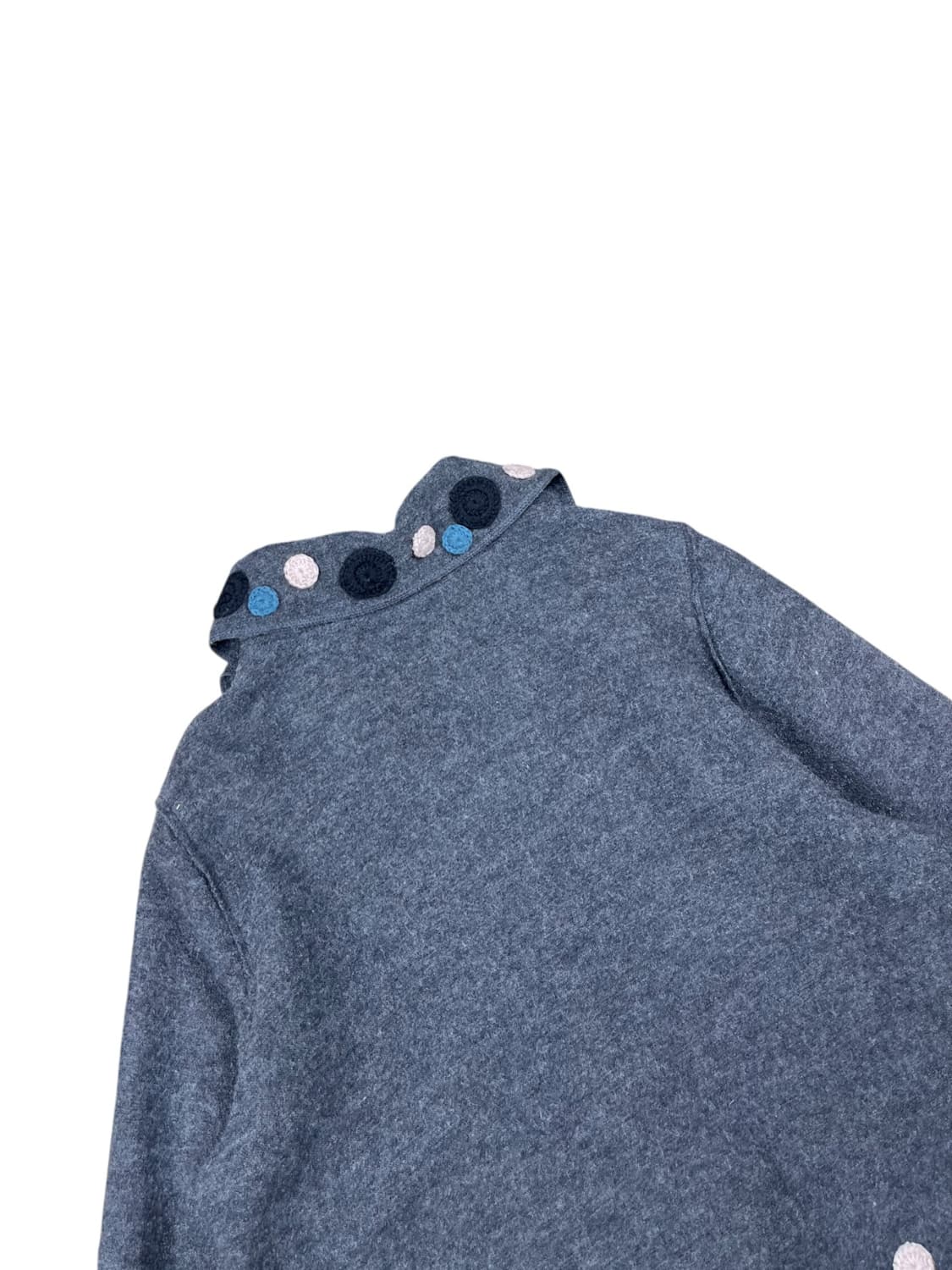 Vintage 도트 포인트 울 자켓  상품이미지6