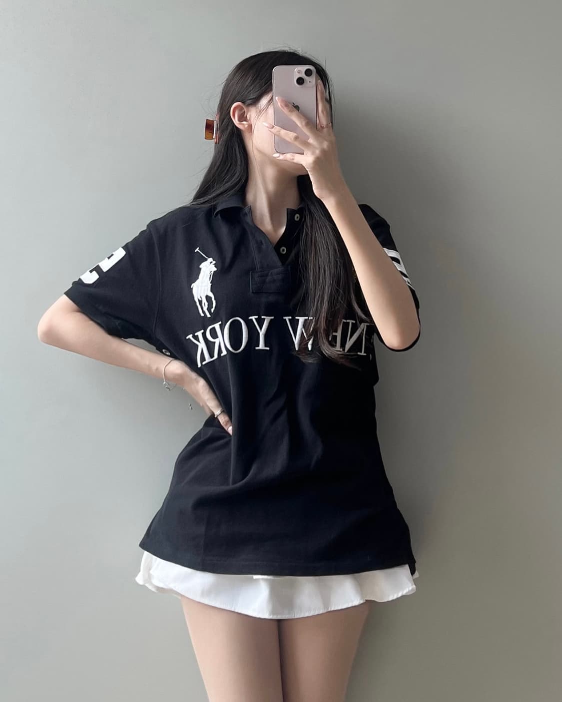 폴로 뉴욕 치프키프 빅포니 반팔 카라티 상품이미지2