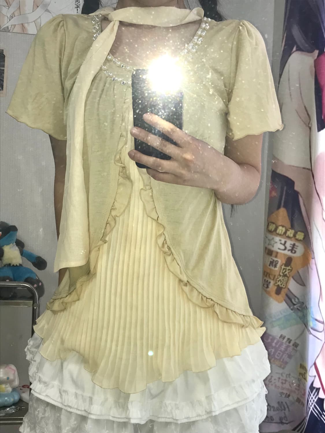 엑시즈팜 레몬 리본 블라우스 상품이미지3