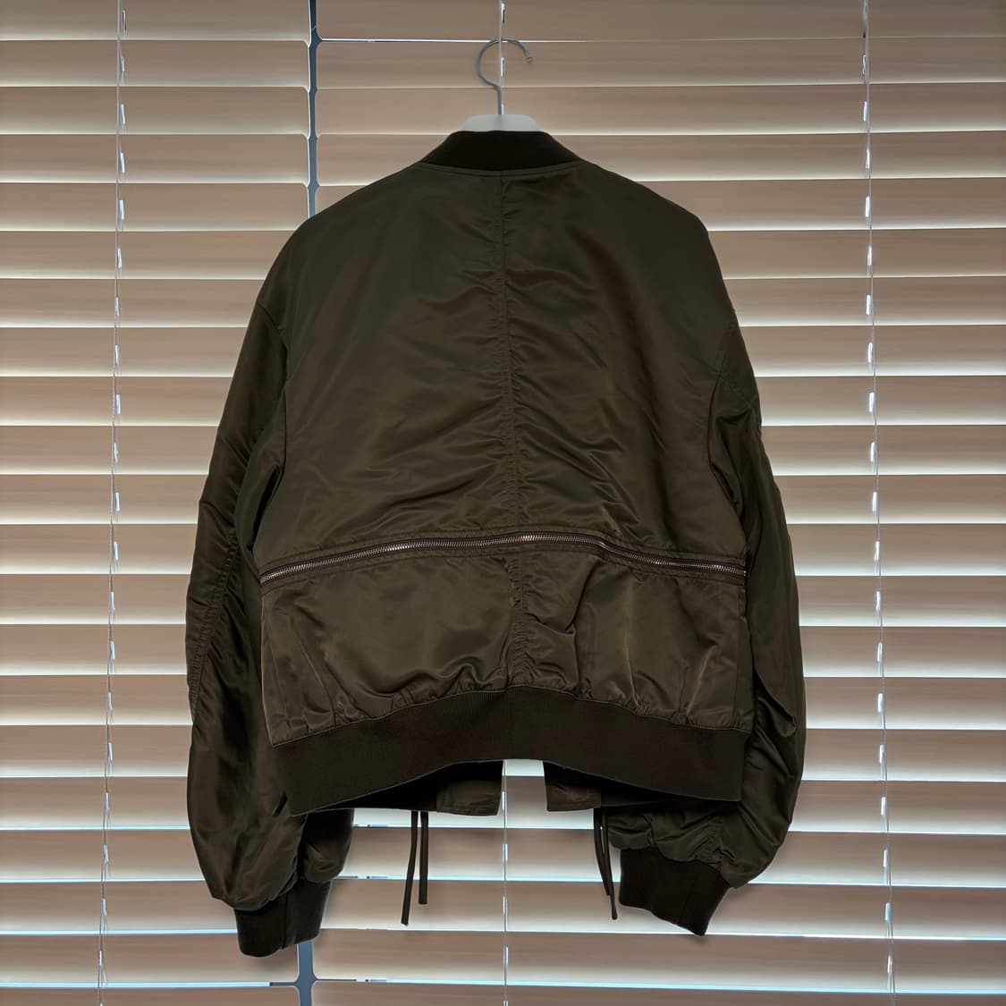 LCDC TM 엘씨디씨 티엠 디테쳐블 포켓 봄버 블루종 카키  OS 상품이미지9