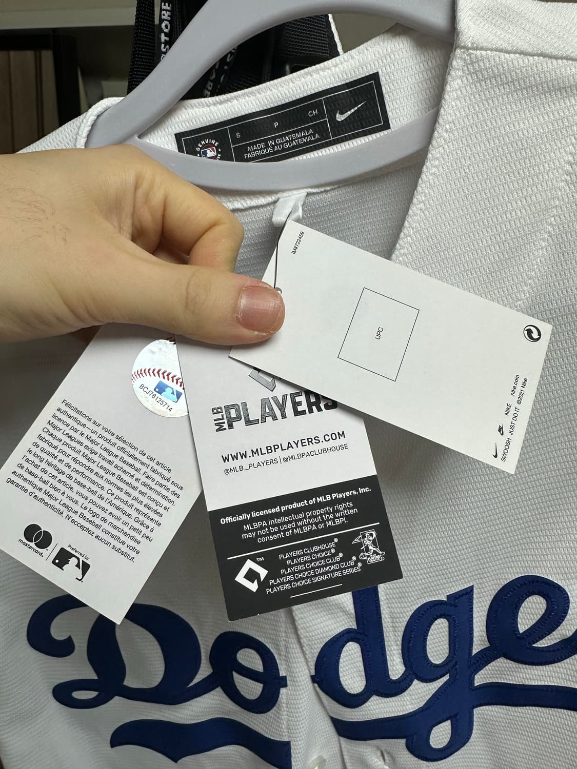 급처) 나이키 MLB LA 다저스 오타니 유니폼 S 실측95 정품 상품이미지5