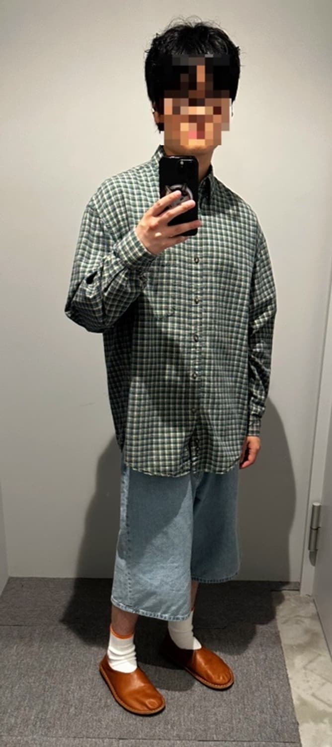 Eddie Bauer 90‘s button down check shirt 상품이미지9