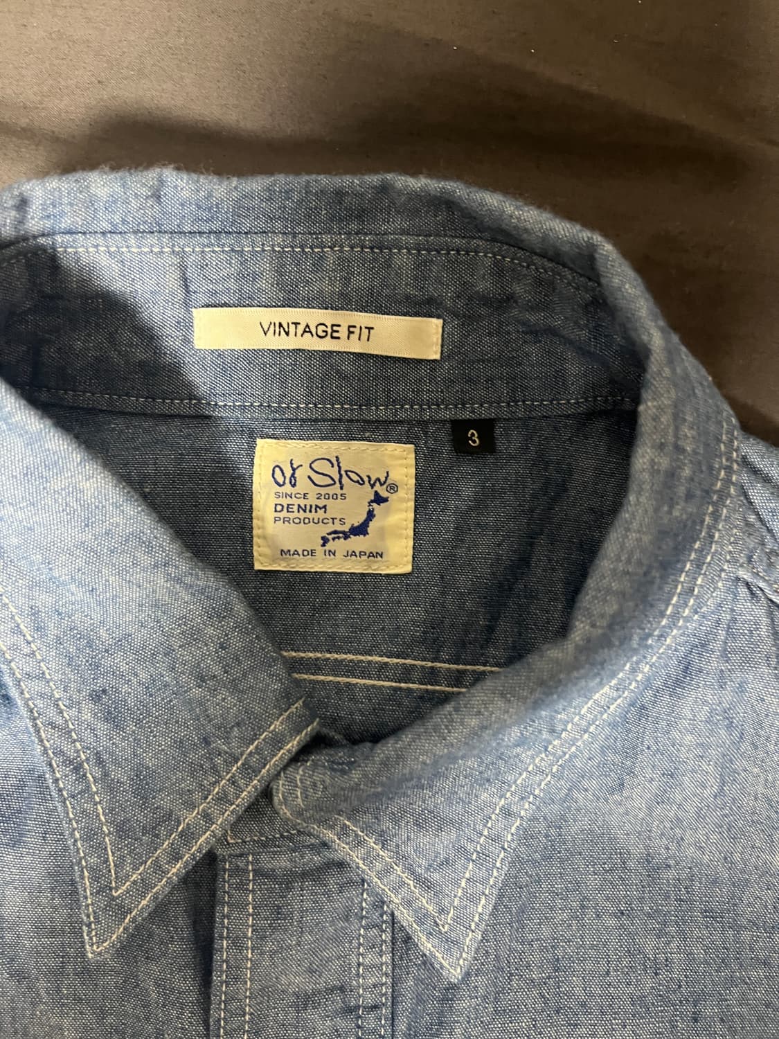 [3] 오어슬로우 샴브레이 셔츠 상품이미지5