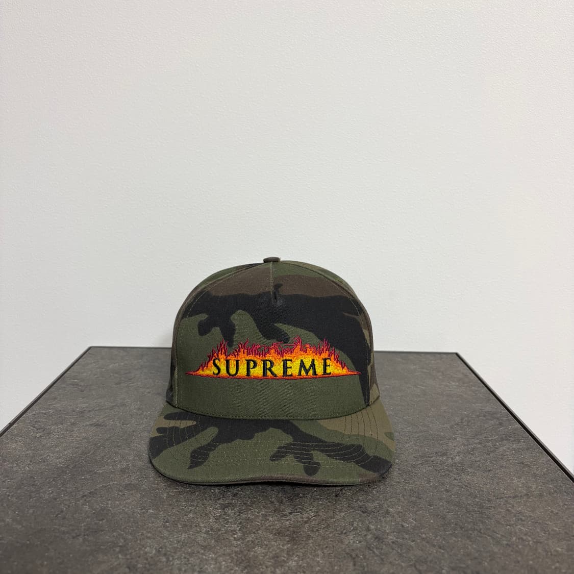 (OS) 슈프림 6패널 볼캡 모자 아마겟돈 우드랜드 카모 상품이미지1