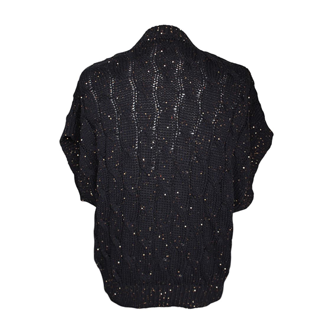 브루넬로 쿠치넬리 블랙 시퀸 니트 베스트 55, 66 상품이미지2