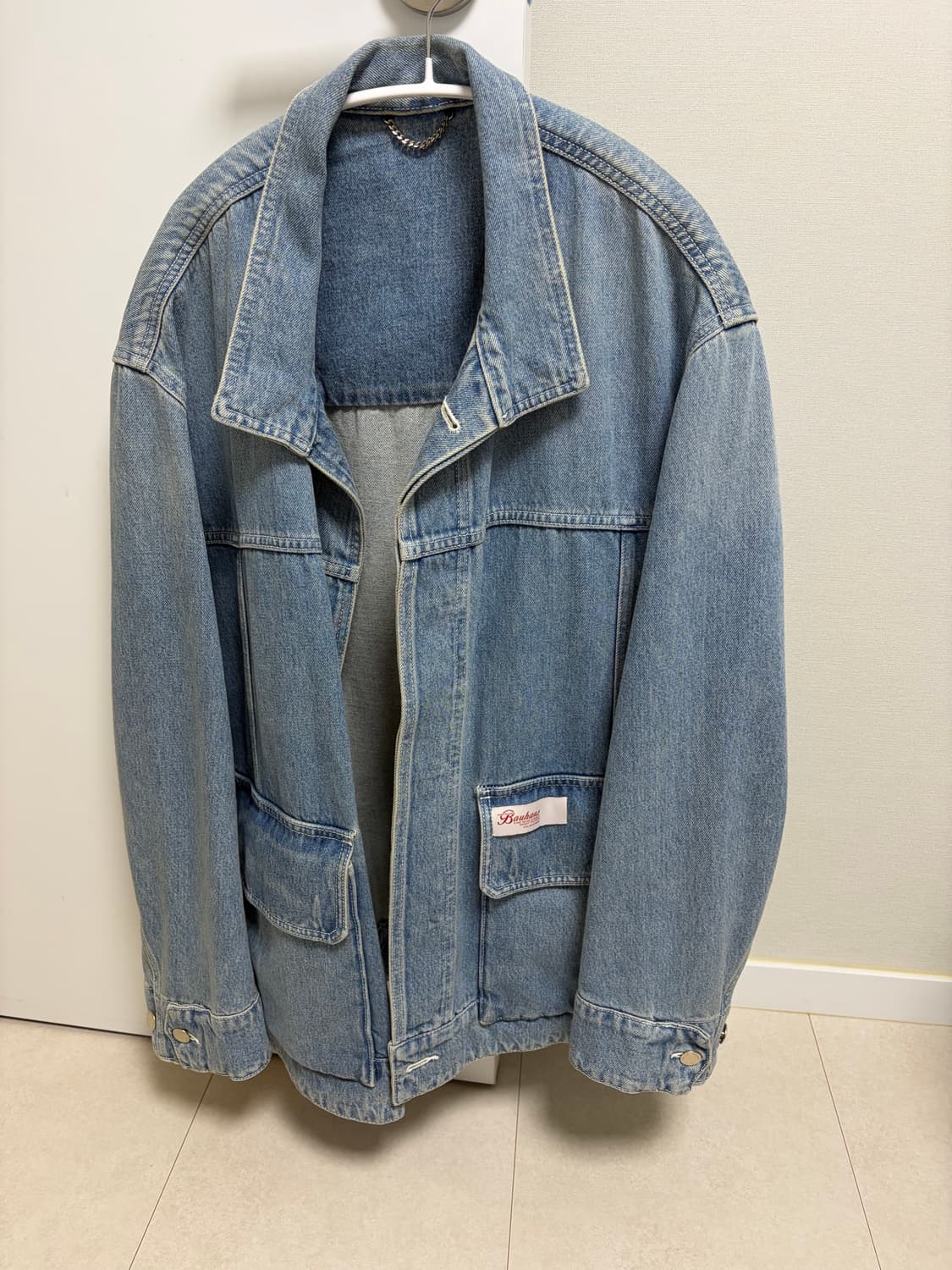 21ss 솔리드옴므 연청자켓 상품이미지1