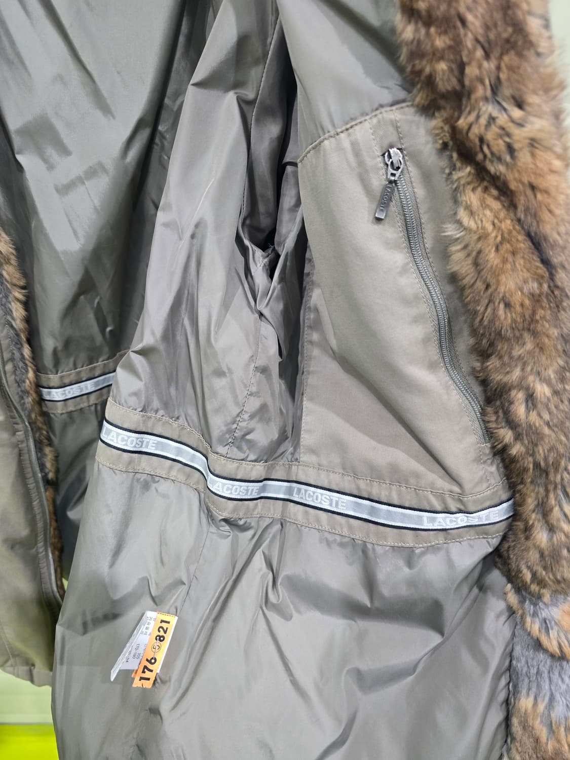 라코스테 퍼 카라 패딩 점퍼 상품이미지9