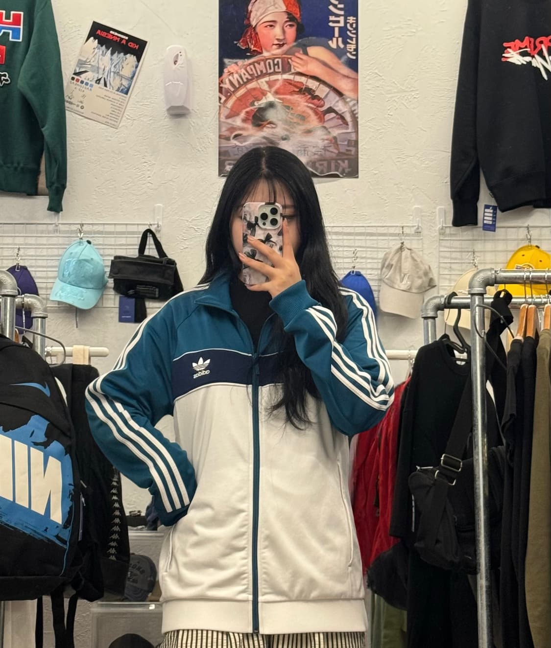 아디다스 오리지널 레트로 네셔널 트랙탑 XL 상품이미지1