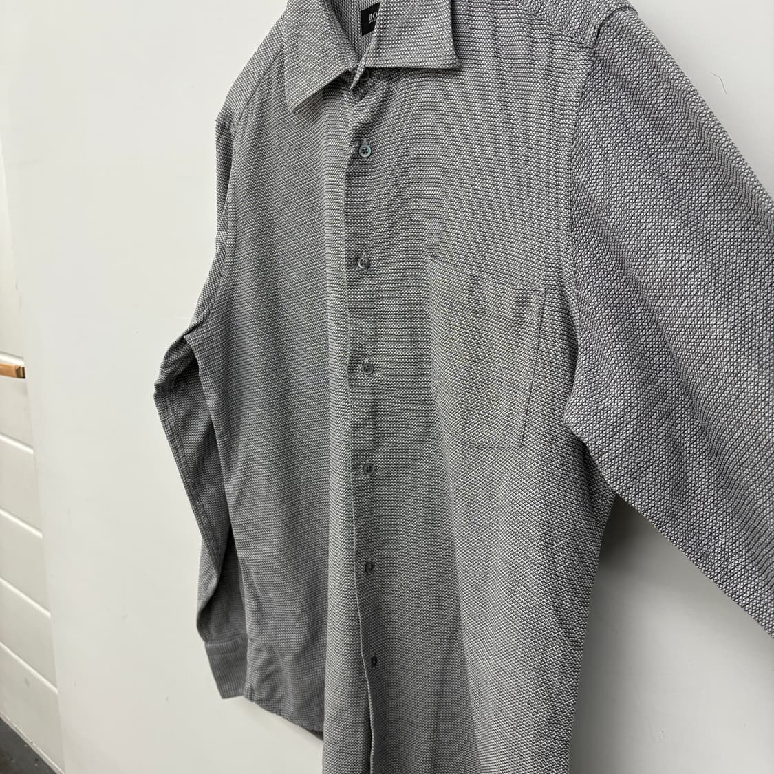 보스 BOSS 패턴 셔츠 남방 남성 M 상품이미지3