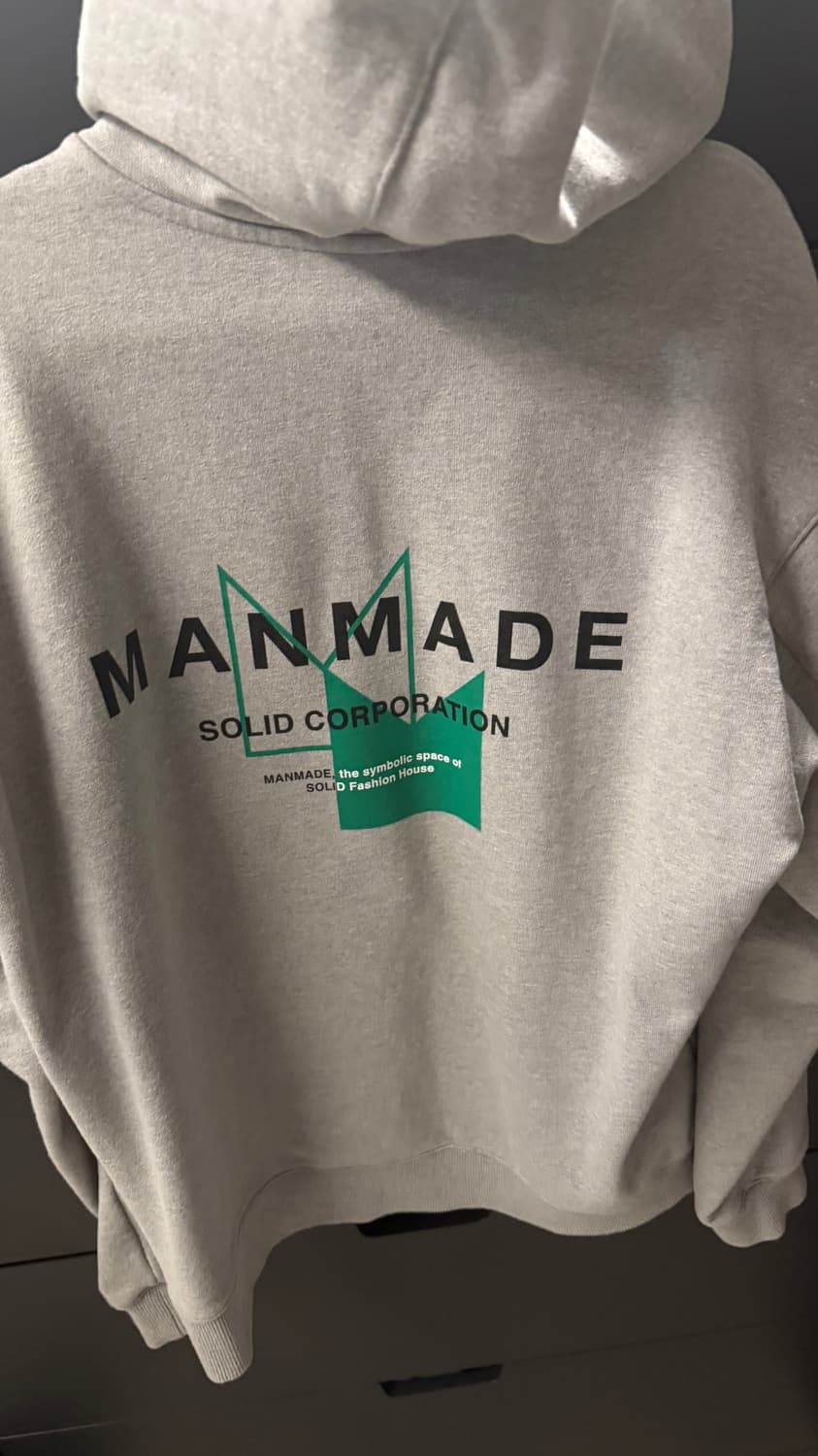 솔리드옴므 오버핏후드티 상품이미지3