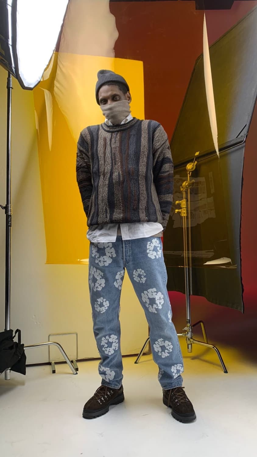 Denim tears X Levi’s jeans 상품이미지2