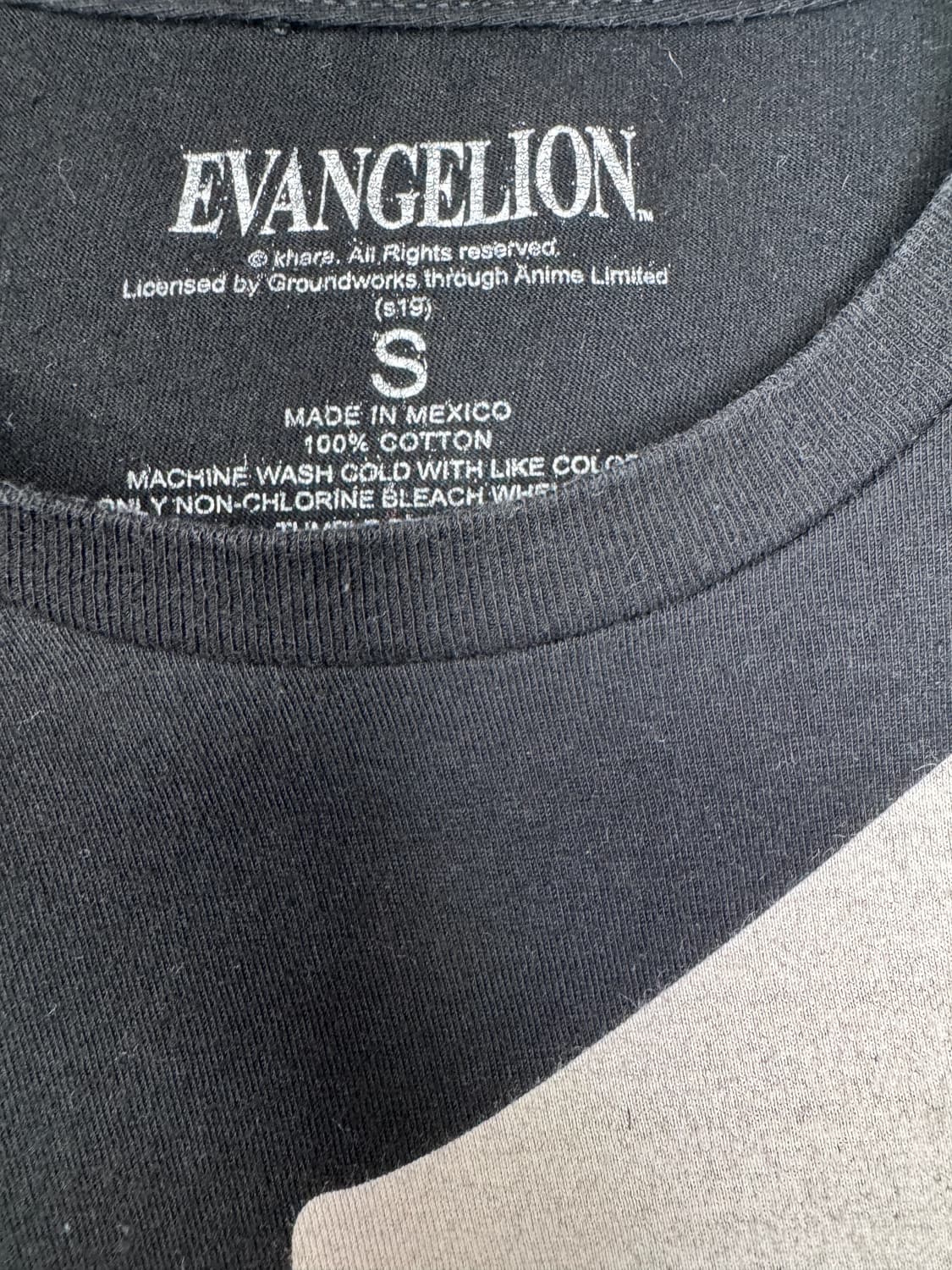 빈티지 에반게리온 Evangelion 3사도 사키엘 Sachiel 티셔츠 상품이미지3