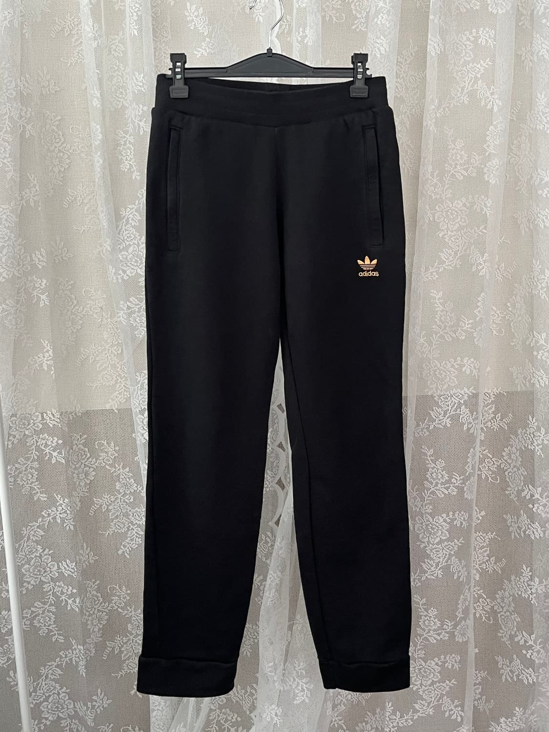 S) 아디다스 트레이닝 팬츠 블랙 상품이미지1