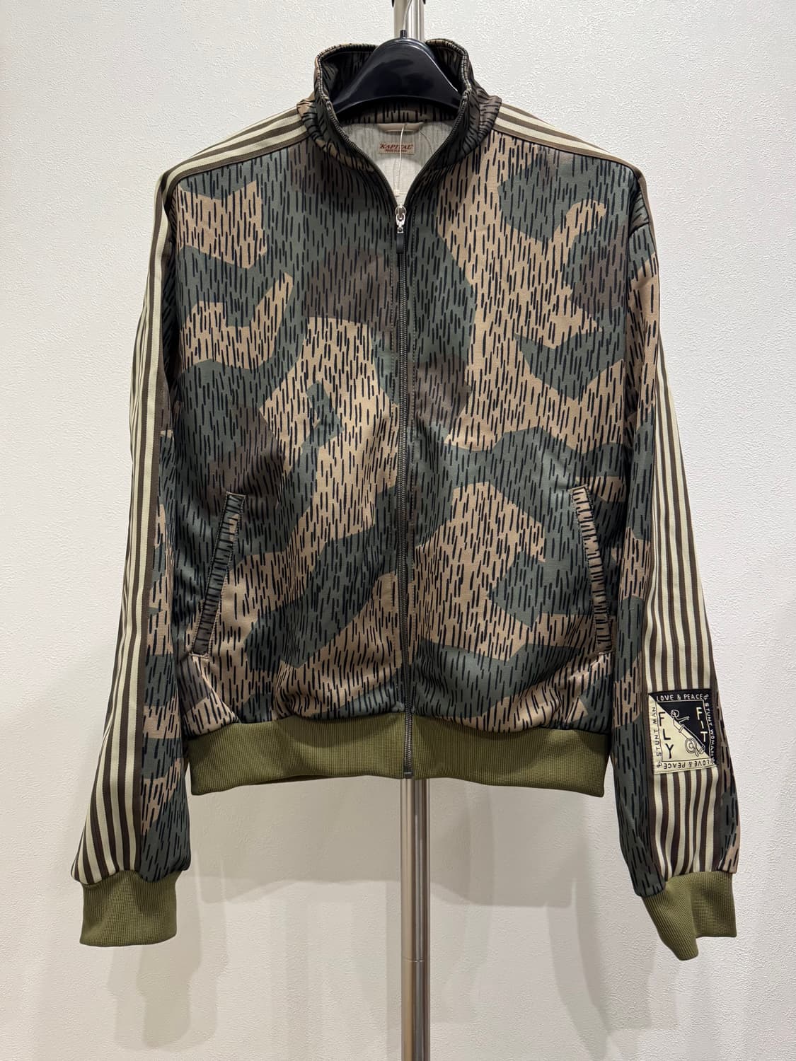 캐피탈 레인 카모 저지 트랙 자켓 상품이미지1