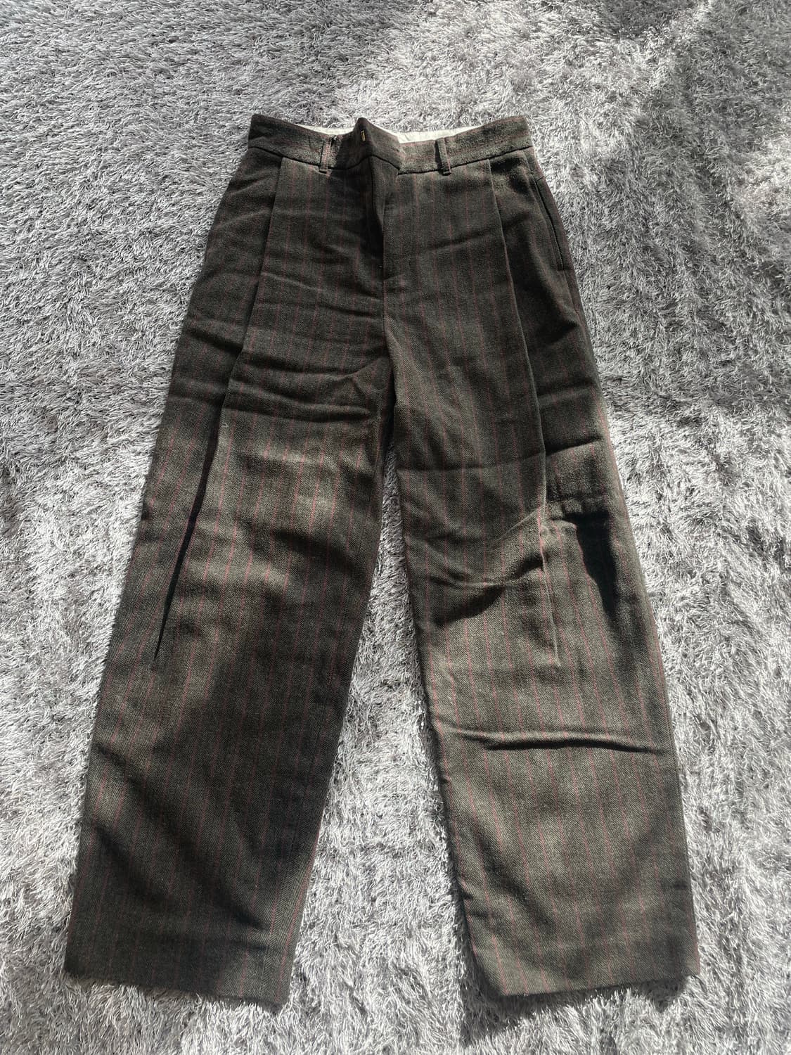 아모멘토 울 스트라이프 마틴 팬츠 상품이미지2