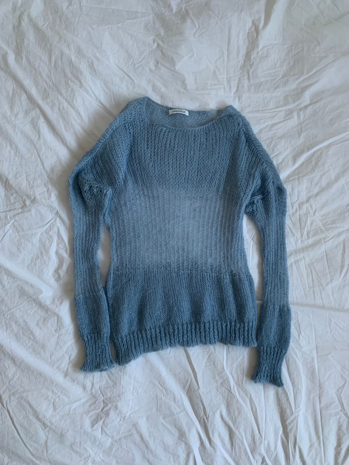 하늘 그물 니트 상품이미지1