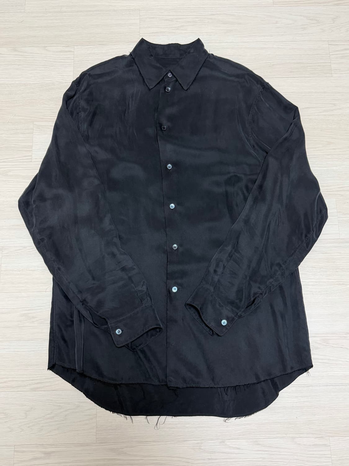 Mudule 머듈 큐프라셔츠 블랙 2 상품이미지1