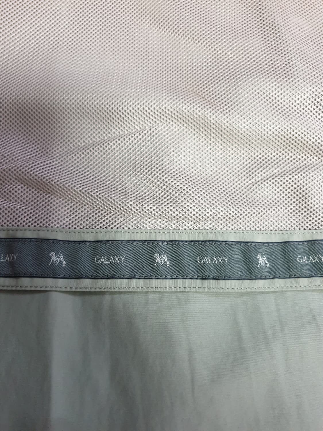 (제일모직) 갤럭시 빈티지 레트로 나일론 코튼 해링턴 자켓 연카키 (L 상품이미지6