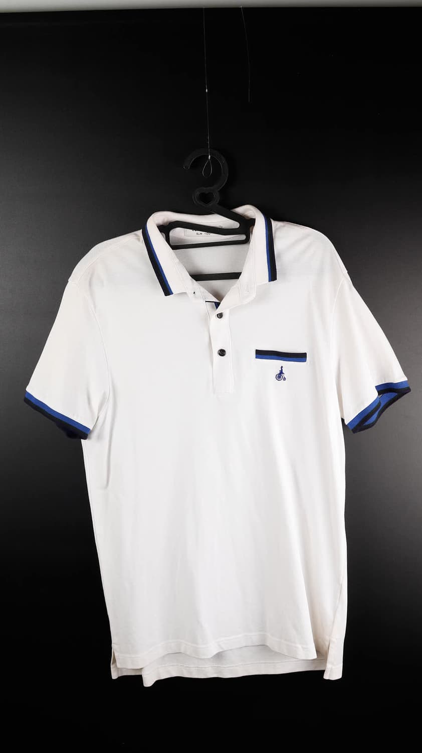 빈폴 흰색 반팔카라티 상품이미지1