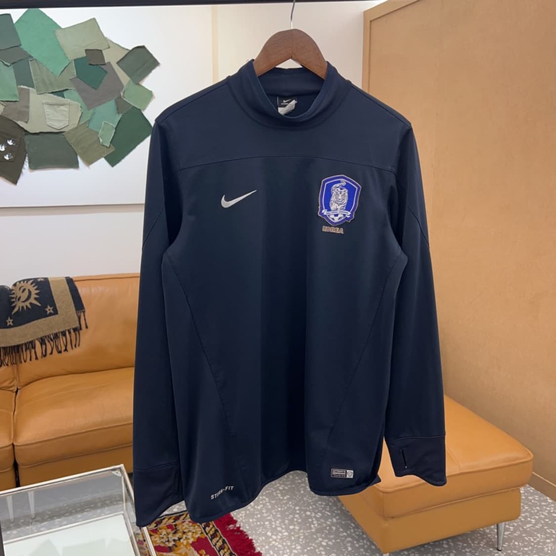 나이키 스톰핏 국대 축구 기능성 긴팔티 100 C04794  상품이미지1
