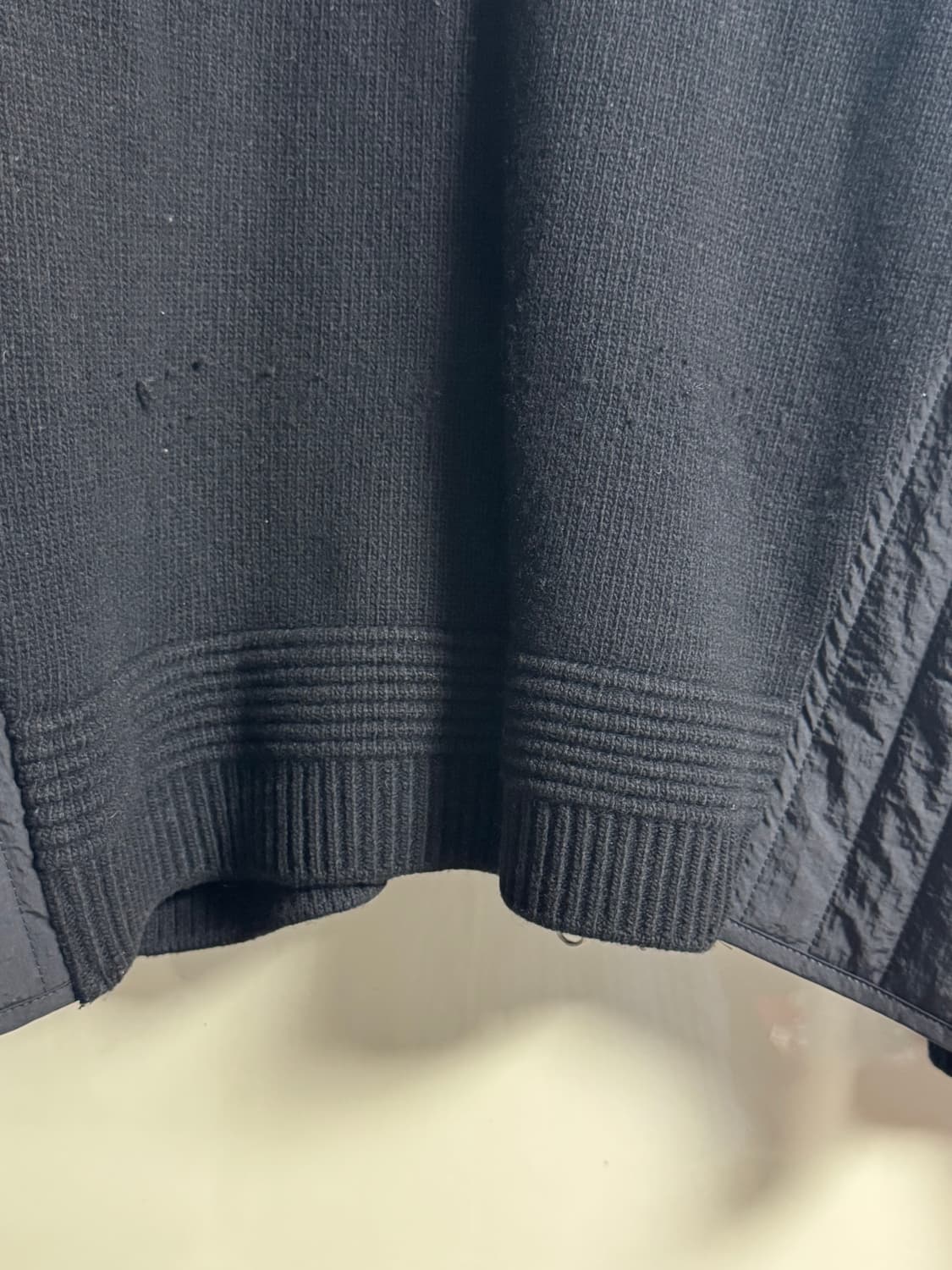 hgbb studio salmon zip-up (jet black) 상품이미지5
