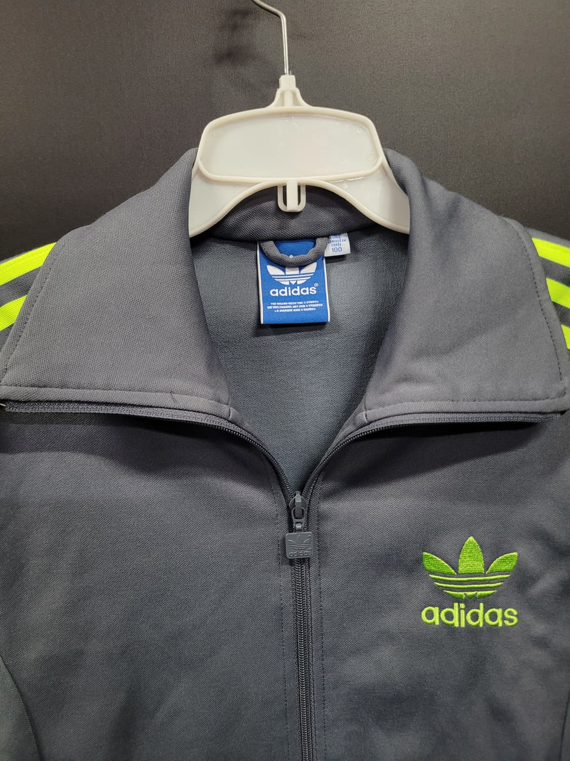 아디다스 불꽃 파이어버드 회형 그레이 유로파 트랙탑 져지  상품이미지2