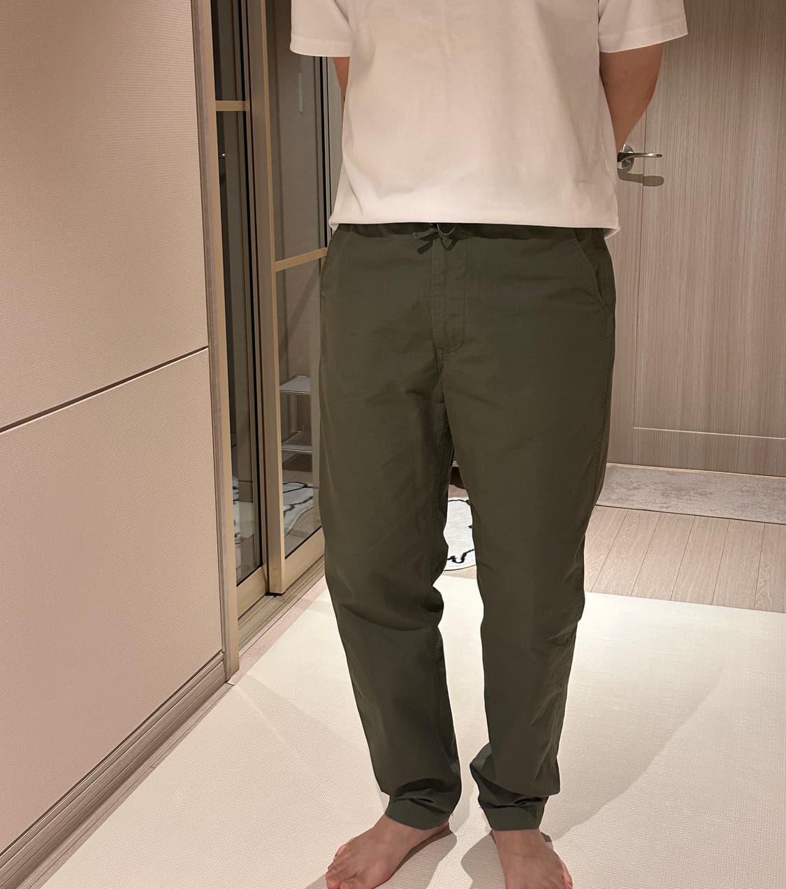 Orslow 오어슬로우 카키 면바지 상품이미지1