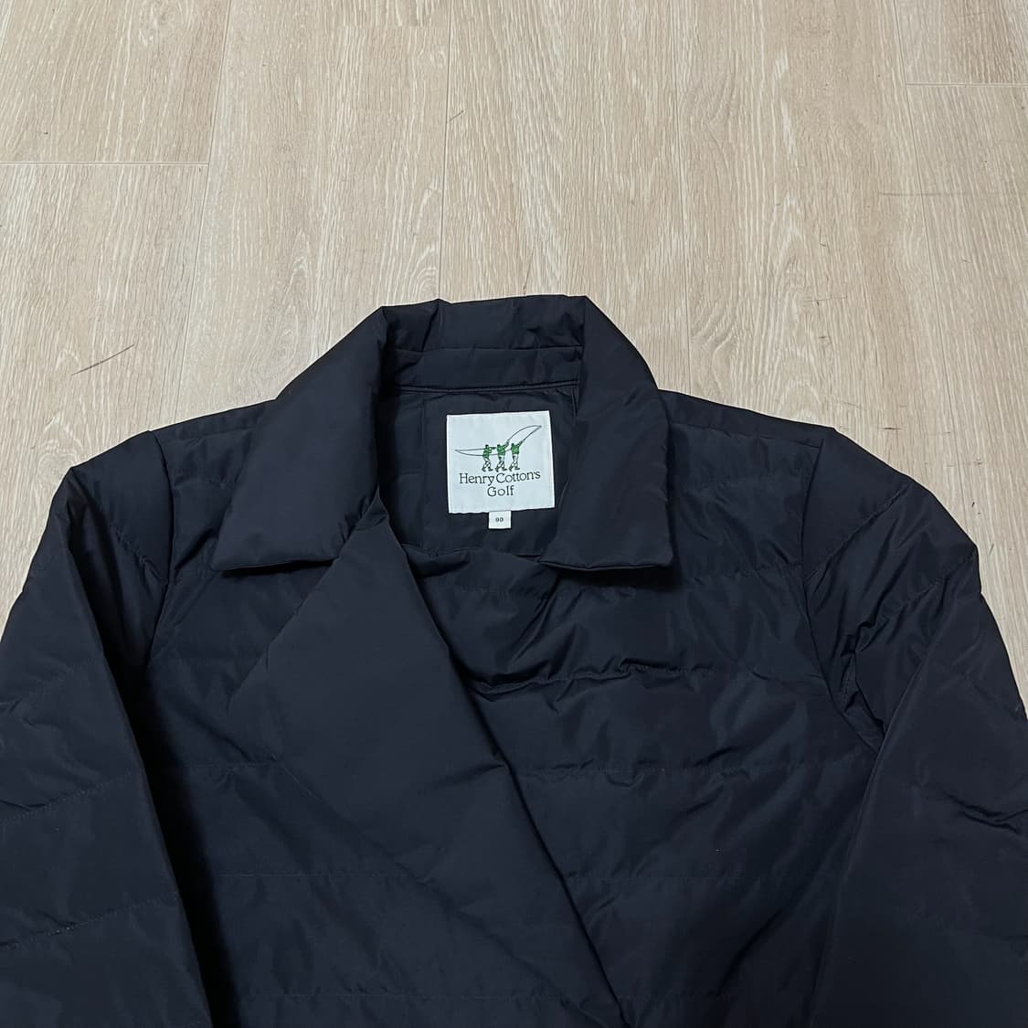 헨리코튼 골프 여성 구스다운 경량 롱패딩 S/90  상품이미지2