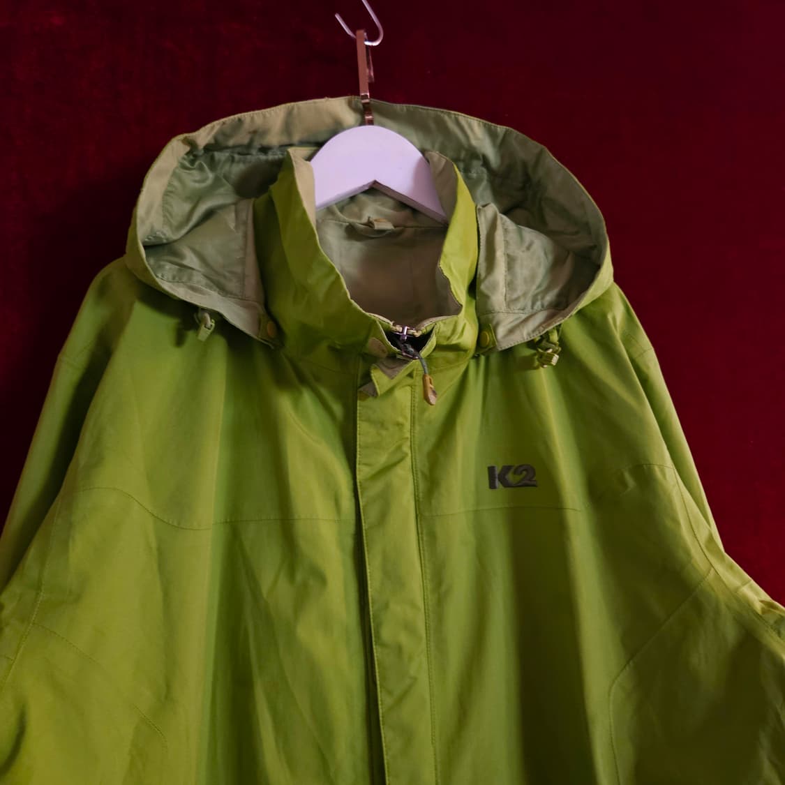 케이투(K2) 올리브 후드 고어텍스 바람막이 L size 상품이미지3