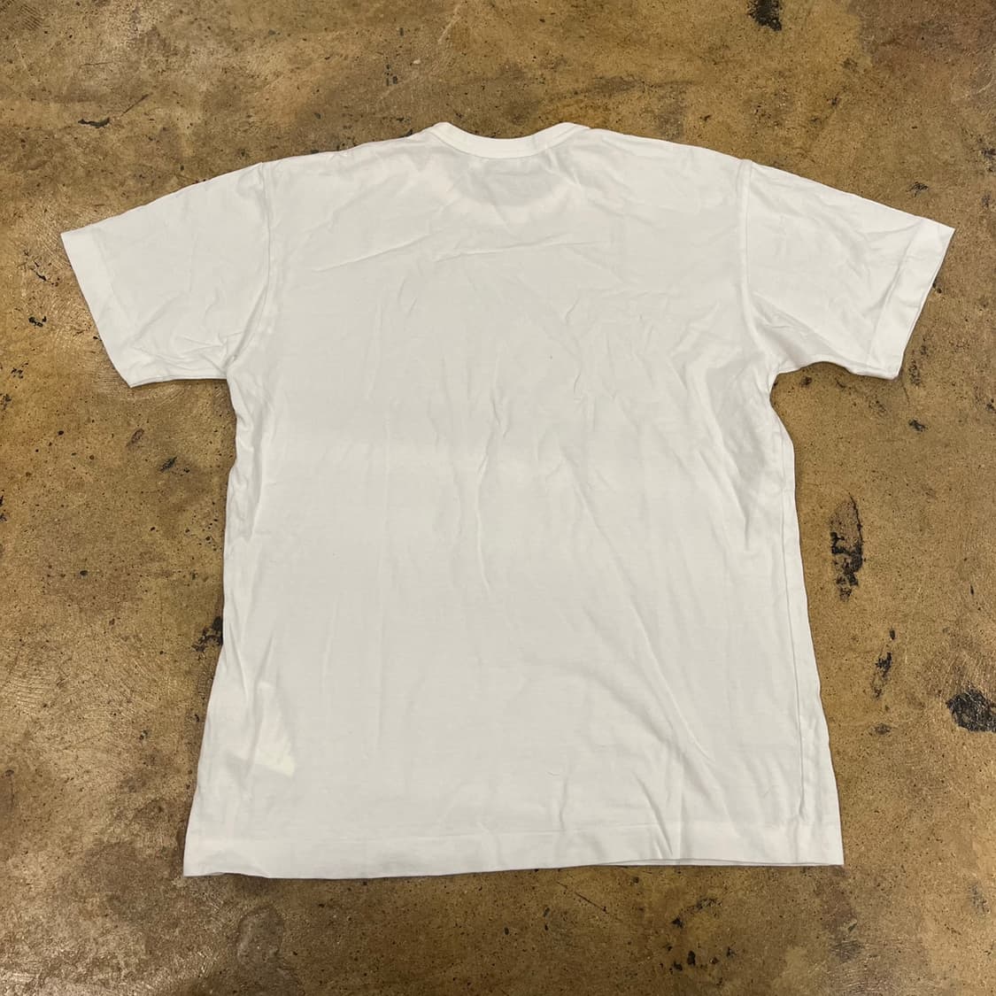 꼼데가르송 화이트 반팔티셔츠 상품이미지3