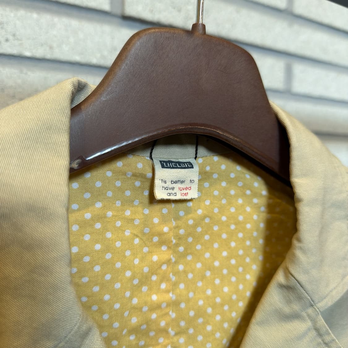 JPN VINTAGE 테일러드 코튼 워크자켓 3버튼 패치포켓 디테일 미색 상품이미지7