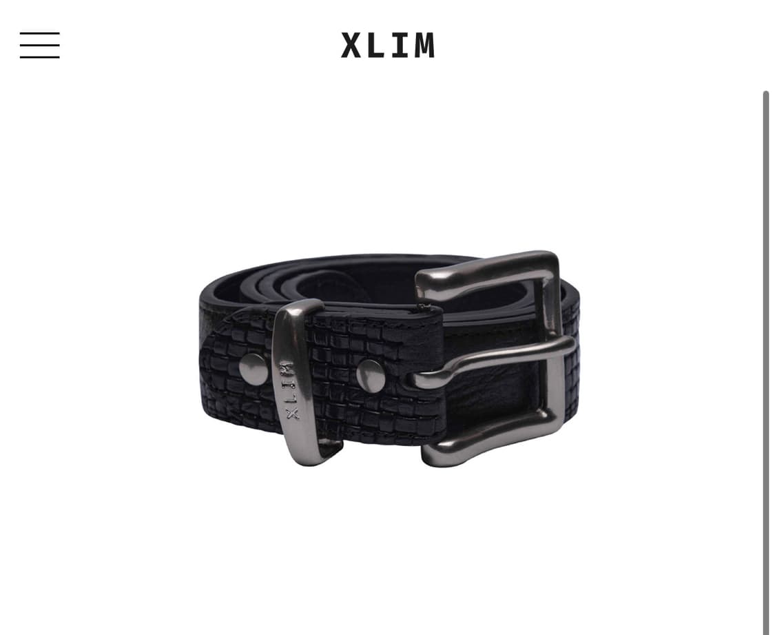 [os] xlim ep7 01 belt 엑슬림 벨트 새상품 상품이미지1