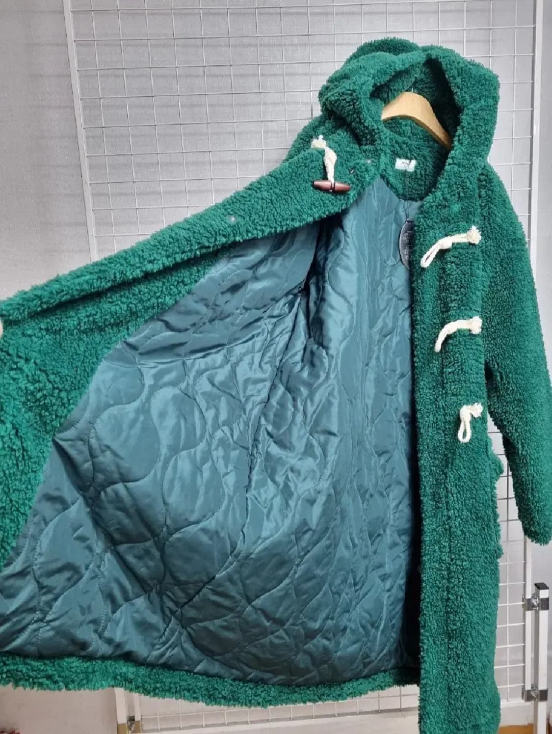 (택포)새상품 Mmlg 엠엠엘지 뽀글이코트 L(최상) 상품이미지5